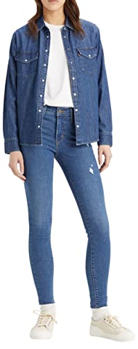 Levi's Damen 310 Shaping Super Skinny Jeans, Quebec Cloud, 29W / 32L von Levi's