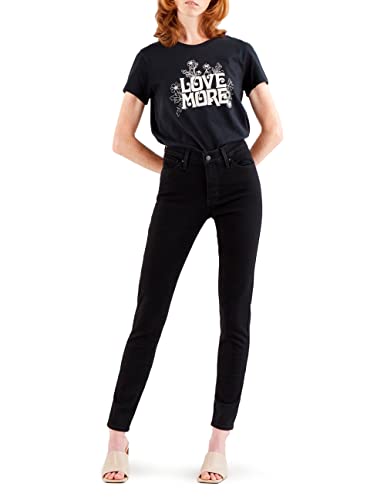 Levi's Damen 310 Shaping Super Skinny Jeans, Black Squared, 28W / 28L von Levi's