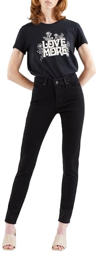 Levi's Damen 310 Shaping Super Skinny Jeans, Black Squared, 30W / 30L von Levi's