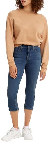 Levi's Damen 311 Shaping SKN Capri 22 Jeans, Lapis AMIDST, 24W von Levi's