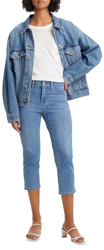 Levi's Damen 311 Shaping SKN Capri 22 Jeans, Lapis Level, 24W von Levi's
