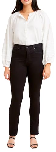 Levi's Damen 312™ Shaping Slim Jeans Black and Black (Schwarz) 2830 von Levi's