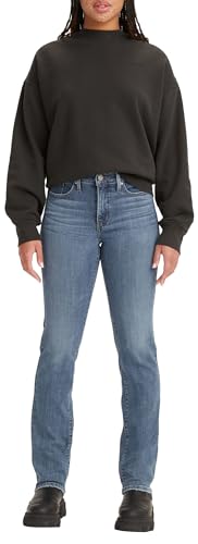 Levi's Damen 314 Shaping Straight Jeans, Lapis Gem, 25W / 30L von Levi's