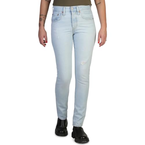 Levi's Damen 501® Skinny Jeans, Ojai Snow, 24W / 28L von Levi's