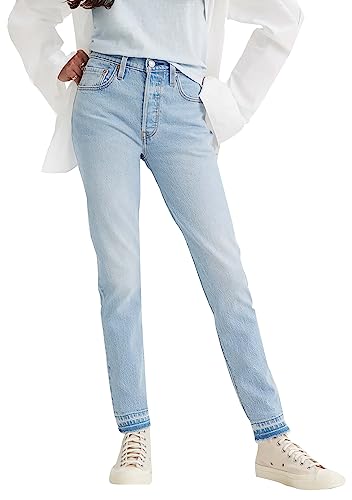 Levi's Damen 501® Skinny Jeans, Shine Up, 32W / 28L von Levi's