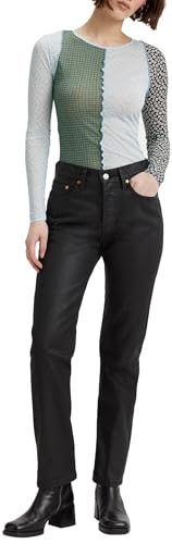 Levi's Damen 501® Wax Coated Jeans, Posh Party, 27W / 28L von Levi's