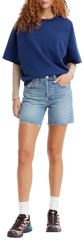 Levi's Damen 501 Mid Thigh Shorts Denim Shorts, Odeon, Mittel, W27 Levi's Damen 501 Mid Thigh Shorts Denim Shorts, Odeon, Mittel, W27 von Levi's