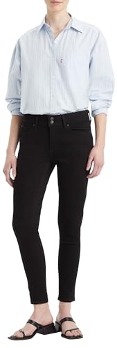 Levi's Damen 711 Double Button Jeans, Midnight Gaze, 29W / 32L von Levi's