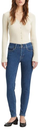 Levi's Damen 711 Double Button Jeans, Slight Twist, 24W / 30L von Levi's