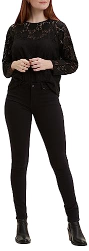 Levi's Damen 711™ Skinny Jeans,Night is Black,23W / 30L von Levi's