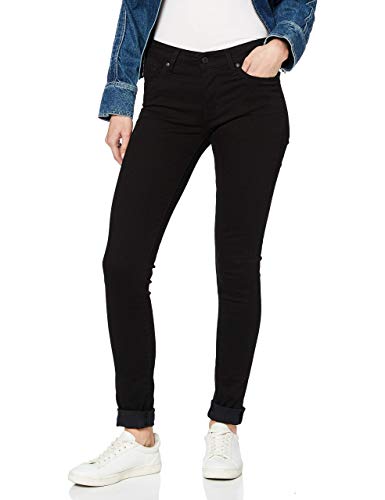 Levi's Damen 711™ Skinny Jeans,Night is Black,23W / 30L von Levi's