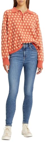 Levi's Damen 720™ High Rise Super Skinny Jeans,Love Song Mid,26W / 30L von Levi's