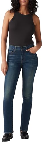 Levi's Damen 724 High Rise Straight Jeans, Miles APART, 28W x 30L von Levi's