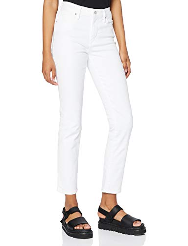 Levi's Damen 724 High Rise Straight Jean, Western White, 30W / 32L von Levi's