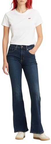 Levi's Damen 726 High Rise Flare Jeans, Blue Swell, 24W / 32L von Levi's