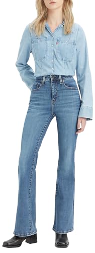 Levi's Damen 726 High Rise Flare Jeans, Blue Wave Mid, 25W / 30L Levi's Damen 726 High Rise Flare Jeans, Blue Wave Mid, 25W / 30L von Levi's
