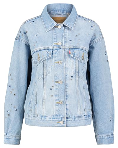 Levi's Damen 90S Trucker Jeansjacke, Road Less Traveled, L von Levi's