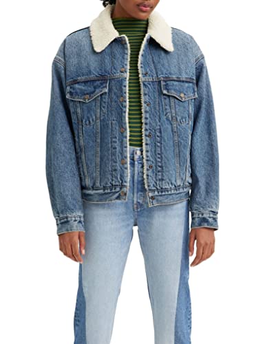 Levi's Damen 90s Sherpa Trucker Jacke, After School Sitcom, L von Levi's