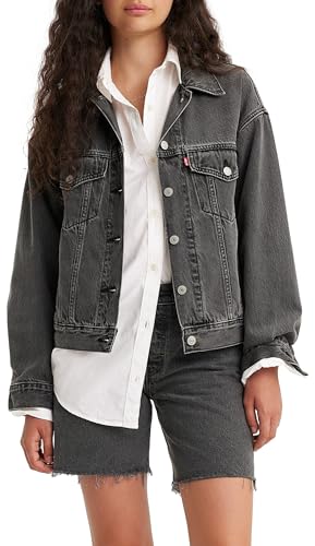 Levi's Damen Edie Packable Jacke Jacket, Be Kind Rewind, M Levi's Damen Edie Packable Jacke Jacket, Be Kind Rewind, M von Levi's