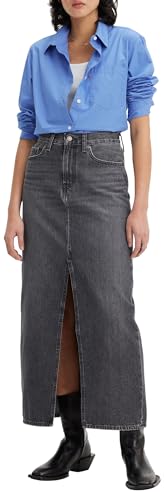 Levi's Damen Ankle Column ICON SKIRT, Adventure Seeker, 23 von Levi's