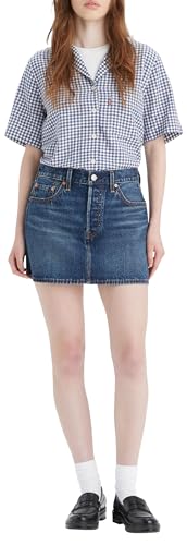 Levi's Damen Icon ICON SKIRT Skirt, Lost Peace Of Mind, 23 von Levi's