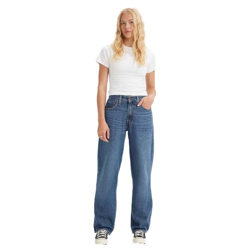 Levi's Damen Baggy Dad Jeans, Blue Utopia, 25W / 34L von Levi's