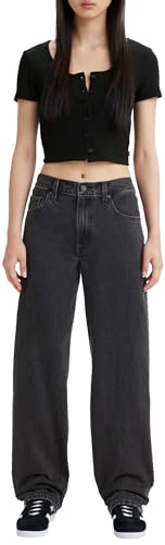 Levi's Damen Baggy Dad Jeans, Boot Barn Stone, 24W / 32L von Levi's