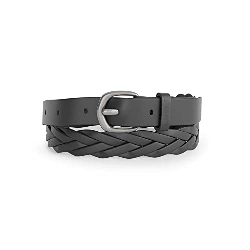 Levi's Damen Braid Belts, Regular Black, One Size von Levi's