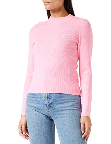 Levi's Damen Crew Rib Sweater Pullover Sweatshirt, Crew Rib Sweater Begonia Pink, XXS von Levi's