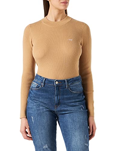 Levi's Damen Crew Rib Sweater Pullover Sweatshirt, Iced Coffee, XS von Levi's