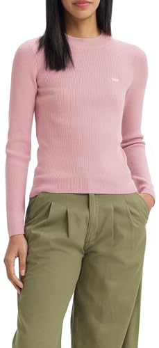 Levi's Damen Crew Rib Sweater Pullover Sweatshirt, Keepsake Lilac, S von Levi's