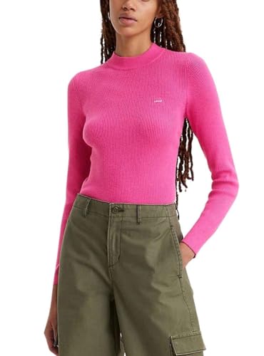 Levi's Damen Crew Rib Sweater Pullover Sweatshirt, Rose Violet, XL von Levi's