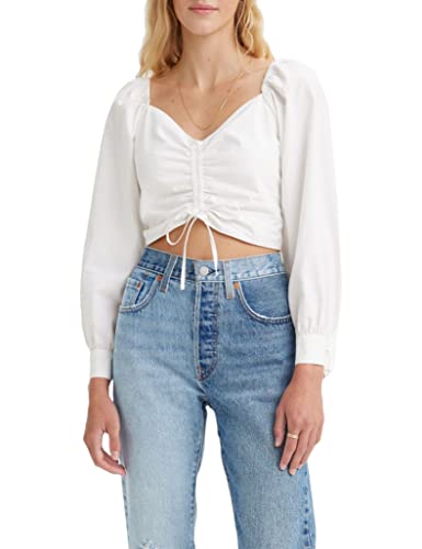 Levi's Damen Devin Blouse,White Alyssum,XS von Levi's