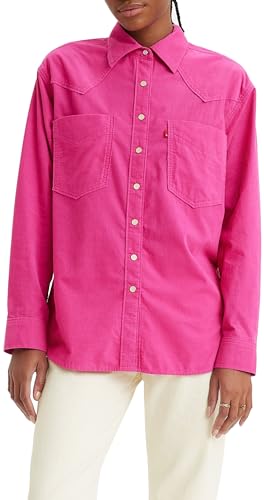 Levi's Damen Donovan Western Shirt, Rose Violet, S EU von Levi's