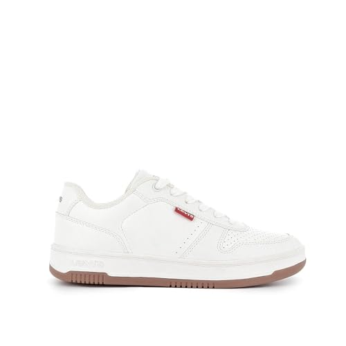 LEVI'S Damen Sneakers, Regular White, 41 EU von Levi's