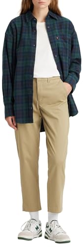 Levi's Damen Essential Chino ESSENTIAL CHINO Pants, Unbasic Khaki Twill, 25W / 27L von Levi's