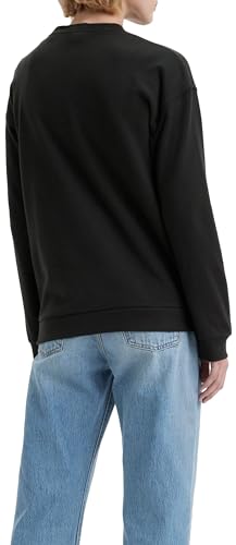 Levi's Damen Graphic Salinas Crew Sweatshirt, Crew Mini Bw Hits Caviar, M von Levi's