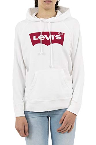 Levi's Damen Graphic Sport Hoodie Kapuzenpullover , Housemark Hoodie White, XXS von Levi's