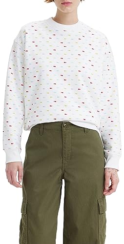 Levi's Damen Graphic Standard Crewneck Pullover Sweatshirt, Mini Batwing Print Mini, XL von Levi's