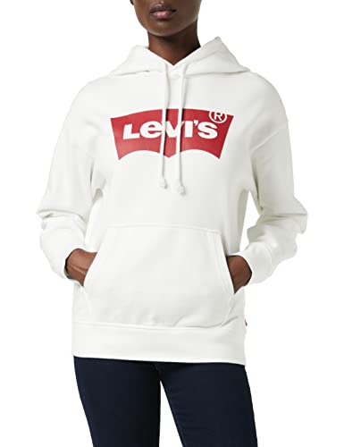 Levi's Damen Graphic Standard Hoodie, White, S von Levi's