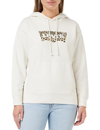 Levi's Damen Graphic Standard Hooded Sweatshirt Hoodie, Batwing Leopard, XL von Levi's