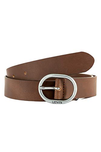 Levi's Men's LW Legacy Group Leather Belt, Braun, 100 von Levi's