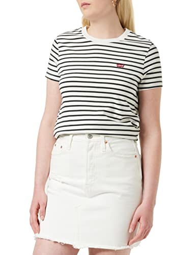 Levi's Damen High Rise Decon Iconic Boyfriend Skirt Pearly White (Weiß) One Size (Herstellergröße: 25) von Levi's