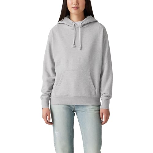 Levi's Damen Heritage Hoodie Starstruck Heather Grey Grey L Levi's Damen Heritage Hoodie Starstruck Heather Grey Grey L von Levi's