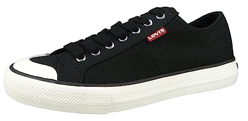 Levi's Damen Hernandez S Sneaker, Schwarz (Regular black), 41 EU von LEVI'S