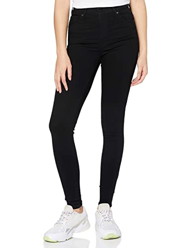 Levi's Damen Mile High Super Skinny Jeans, Black Celestial, 24W / 30L von Levi's