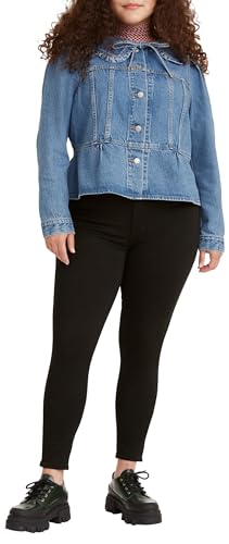 Levi's Damen Mile High Super Skinny Jeans, Black Celestial, 28W / 30L von Levi's