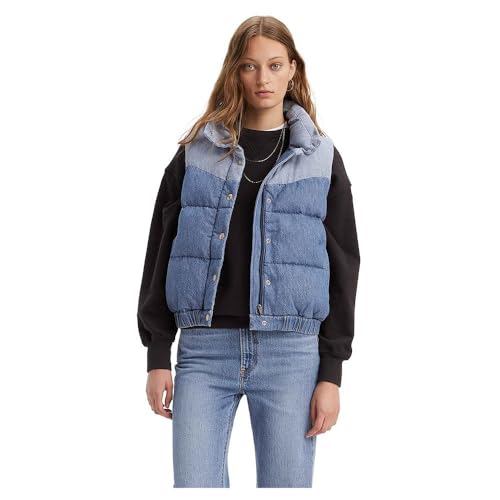 Levi's Damen Juno Western Puffer Vest , Going West, XS - von Levi's