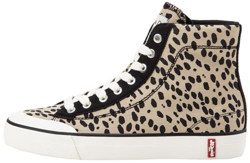 Levi's Damen LS2 Mid Street Sneakers, Regular Black, 37 EU Levi's Damen LS2 Mid Street Sneakers, Regular Black, 37 EU von Levi's