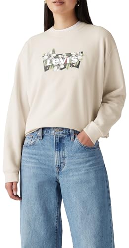 Levi's Damen Lse_Gr Everyday Crew Sweatshirt, Magnolia Bw Fill Egr, 38 von Levi's